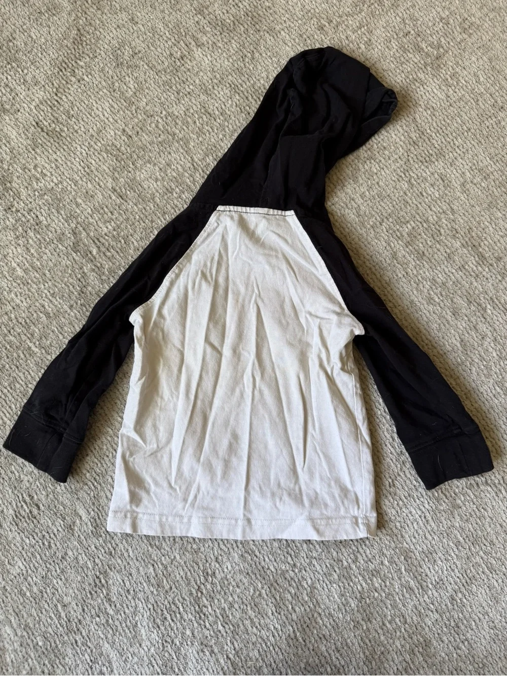 Gymboree Snowman Hooded Long Sleeve Shirt 12-18 Months Holiday Winter